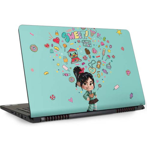 Disney Wreck-it Ralph Vanellope Sugar Icons Dell Inspiron Skin